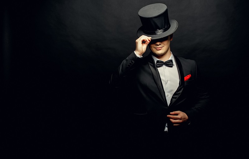 Corporate event trends magician